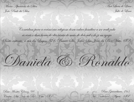 Convite casamento 1