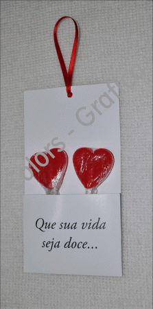 Tag agradecimento para carro - modelo 01 ........... R$ 2,00 unid.