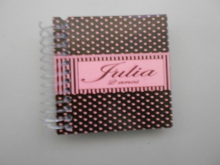 Bloquinho personalizado - modelo 