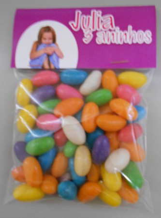 Saquinho de doce personalizada - modelo 15..........R$ 4,00 unid.