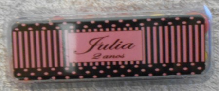 Chiclete ovitos personalizado- modelo 03 ......... R$ 2,00 unid.