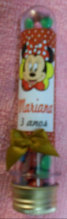Tubete personalizado - modelo 01 ............... R$ 2,80 unid.