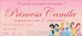 Convite infantil As Princesas - modelo 04