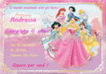 Convite infantil As Princesas - modelo 01