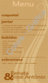 Cardapio - modelo 05